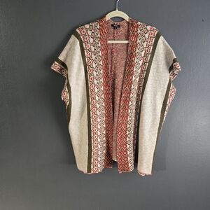 XOXO Boho Style Open Front Kimono Knit Sweater